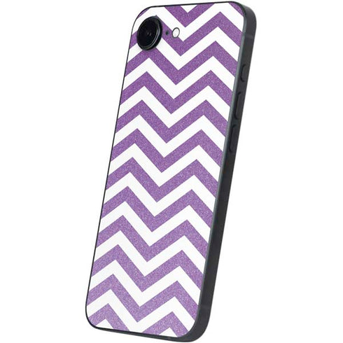 Purple Chevron iPhone 16e Skin