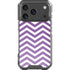 Purple Chevron iPhone 18 Pro Clear Case