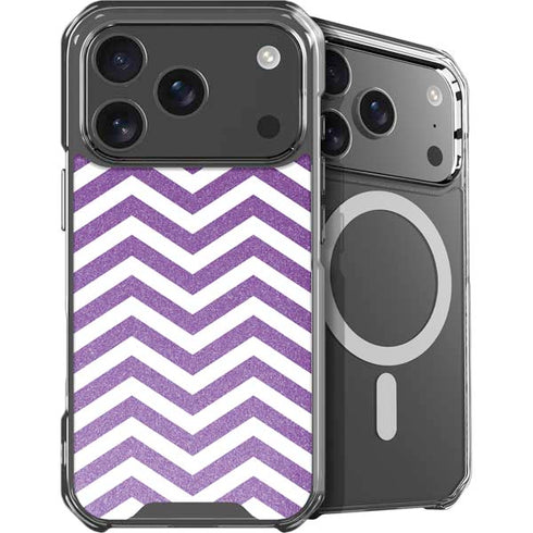 Purple Chevron iPhone 18 Pro MagSafe Case
