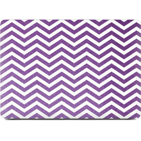 Purple Chevron Apple MacBook Air Skin