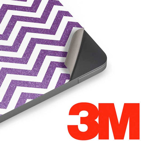 Purple Chevron Apple MacBook Air Skin