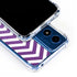 Purple Chevron Moto G 5G (2024) Clear Case