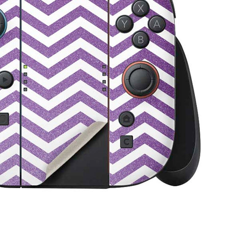 Purple Chevron Nintendo Switch 2 (2025) Joy-Con Controller Skin