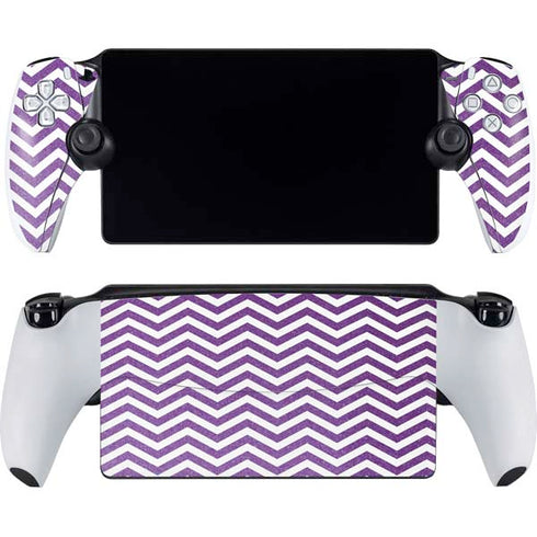 Purple Chevron PlayStation Portal Remote Player Skin