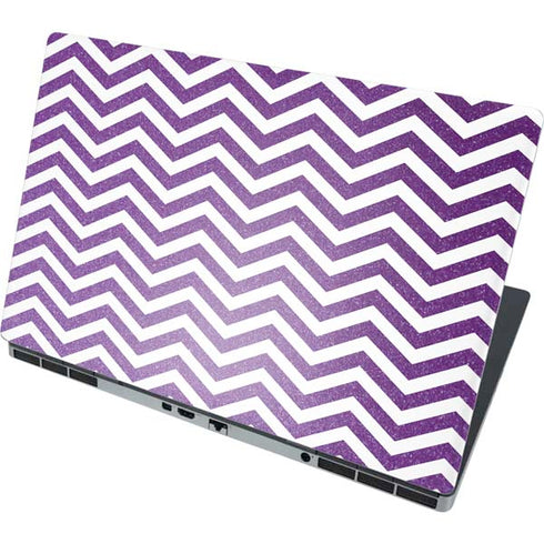 Purple Chevron Dell Precision Skin