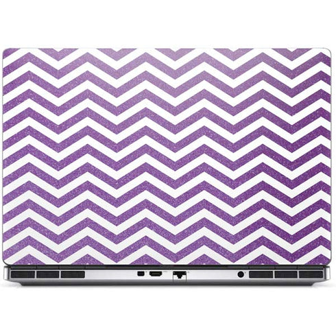 Purple Chevron Dell Precision Skin
