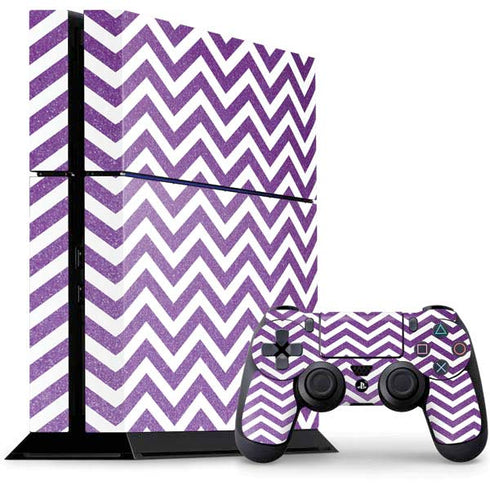 Purple Chevron PlayStation PS4 Skins