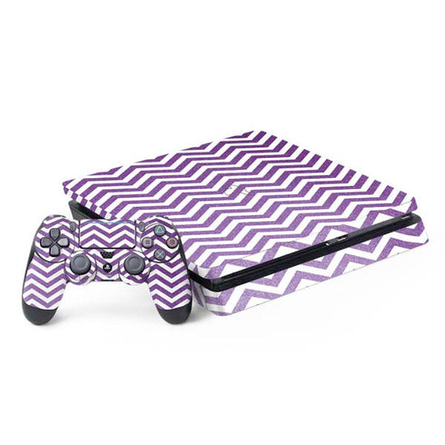 Purple Chevron PlayStation PS4 Skins