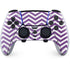 Purple Chevron PS5 DualSense Edge Pro Controller Skin
