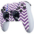 Purple Chevron PS5 DualSense Edge Pro Controller Skin
