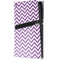 Purple Chevron PS5 Pro Console Skin