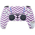 Purple Chevron PS5 Pro Disk Bundle Skin