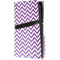 Purple Chevron PS5 Pro Disk Console Skin