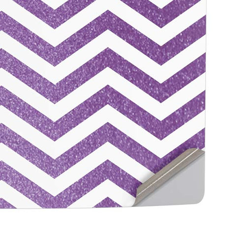 Purple Chevron PS5 Pro Disk Console Skin