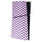 Purple Chevron PS5 Slim Digital Edition Console Skin