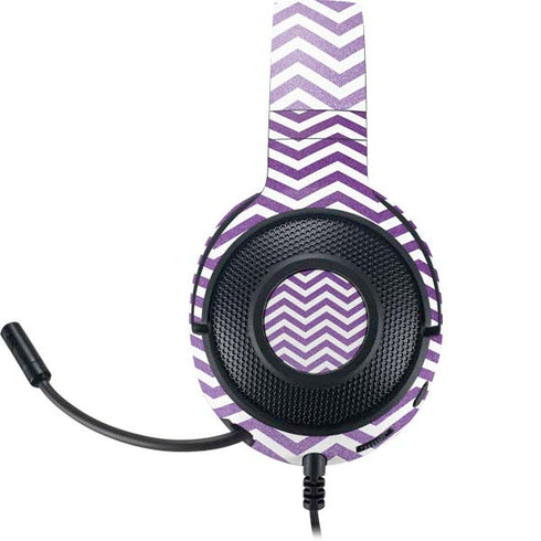 Purple Chevron Razer Kraken X Skin