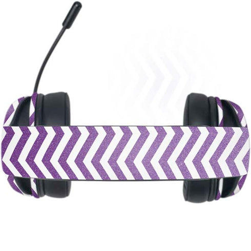 Purple Chevron Razer Kraken X Skin