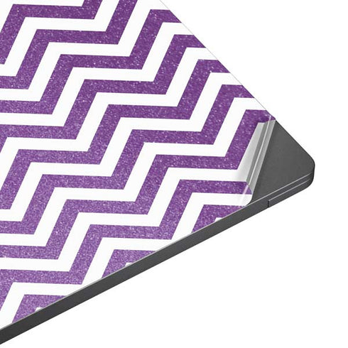 Purple Chevron Surface Laptop 7 13.8in Skin
