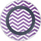 Purple Chevron Wireless Charger Skin