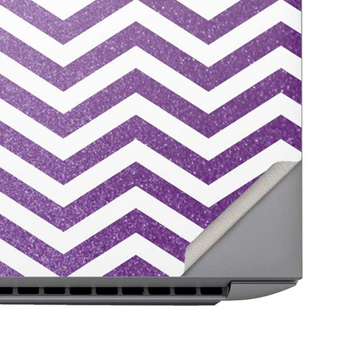 Purple Chevron HP ZBook Fury 16 G10 Skin
