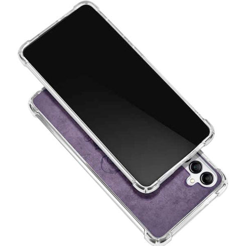 Purple Damask Butterfly by Brigid Ashwood Gabb Phone 4 Clear Case