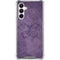 Purple Damask Butterfly by Brigid Ashwood Galaxy A16 5G Clear Case