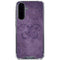 Purple Damask Butterfly by Brigid Ashwood Galaxy A36 5G Clear Case