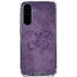 Purple Damask Butterfly by Brigid Ashwood Galaxy A36 5G Clear Case