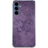 Purple Damask Butterfly by Brigid Ashwood Galaxy A55 5G Clear Case
