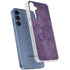 Purple Damask Butterfly by Brigid Ashwood Galaxy A55 5G Clear Case