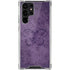 Purple Damask Butterfly by Brigid Ashwood Galaxy S22 Ultra Clear Case