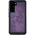 Purple Damask Butterfly by Brigid Ashwood Galaxy S24 Plus Waterproof Case