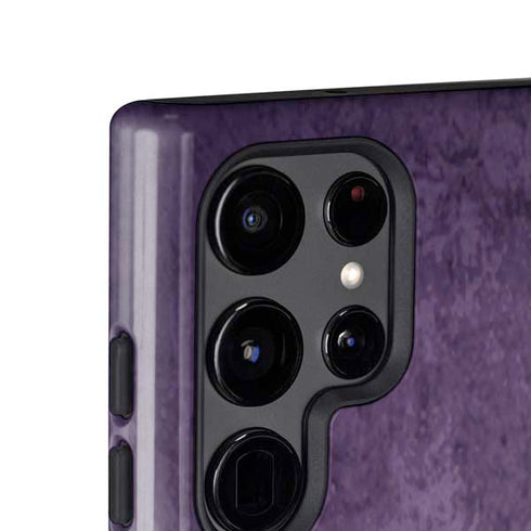 Purple Damask Butterfly by Brigid Ashwood Galaxy S25 Ultra Impact Case