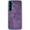 Purple Damask Butterfly by Brigid Ashwood Galaxy S25 Clear Case