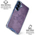 Purple Damask Butterfly by Brigid Ashwood Galaxy S25 Plus Clear Case