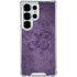 Purple Damask Butterfly by Brigid Ashwood Galaxy S25 Ultra Clear Case