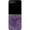 Purple Damask Butterfly by Brigid Ashwood Galaxy Z Flip6 Skin
