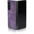 Purple Damask Butterfly by Brigid Ashwood Galaxy Z Fold5 5G Skin