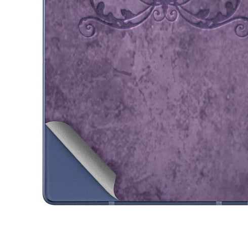 Purple Damask Butterfly by Brigid Ashwood Galaxy Z Fold6 Skin