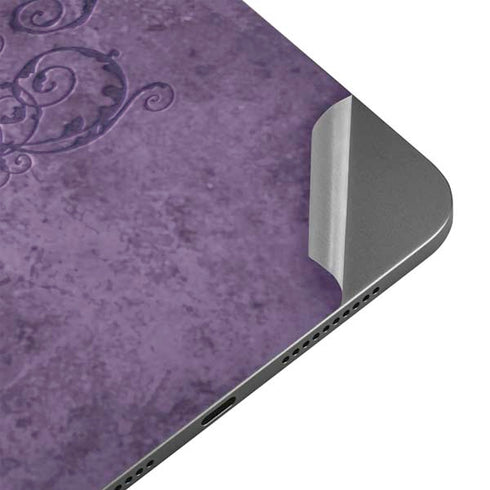 Purple Damask Butterfly by Brigid Ashwood Apple iPad Mini Skin