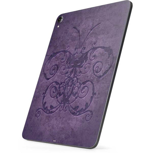 Purple Damask Butterfly by Brigid Ashwood Apple iPad Pro Skin