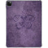 Purple Damask Butterfly by Brigid Ashwood iPad Pro 11in (2024) Clear Case