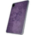 Purple Damask Butterfly by Brigid Ashwood iPad Pro 11in (2024) Clear Case