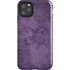 Purple Damask Butterfly by Brigid Ashwood iPhone Cases