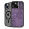 Purple Damask Butterfly by Brigid Ashwood iPhone 13 Kickstand Case