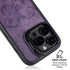 Purple Damask Butterfly by Brigid Ashwood iPhone 14 Pro Max Kickstand Case