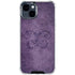 Purple Damask Butterfly by Brigid Ashwood iPhone 15 Clear Case