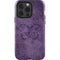 Purple Damask Butterfly by Brigid Ashwood iPhone 15 Pro Impact Case