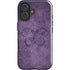 Purple Damask Butterfly by Brigid Ashwood iPhone 16 Impact Case