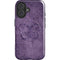 Purple Damask Butterfly by Brigid Ashwood iPhone 16 Magsafe Impact Case